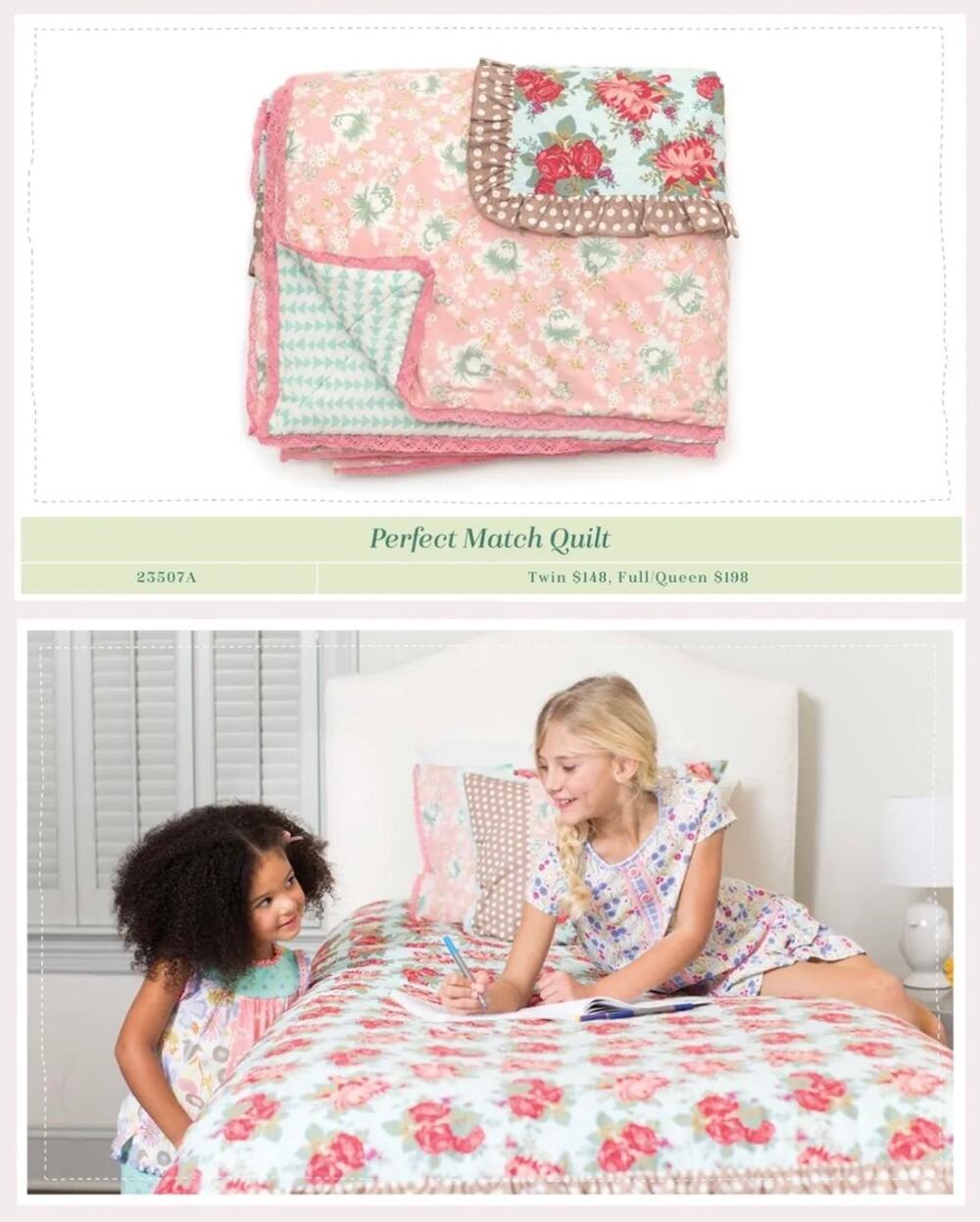 Matilda Jane Full/Queen comforter quilt set NWT/NWOT